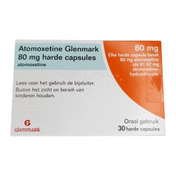 Атомоксетин 80 мг Европа :: Аналог Когниттера :: Glenmark капс. №30 в Волгограде и области фото